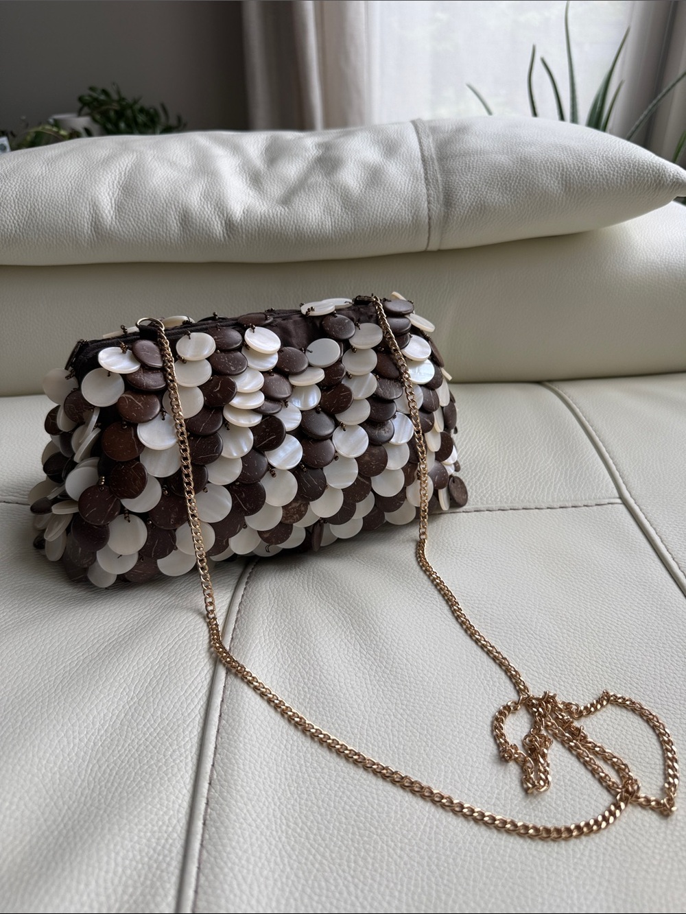 Zara Apliqué Pouch Bag
